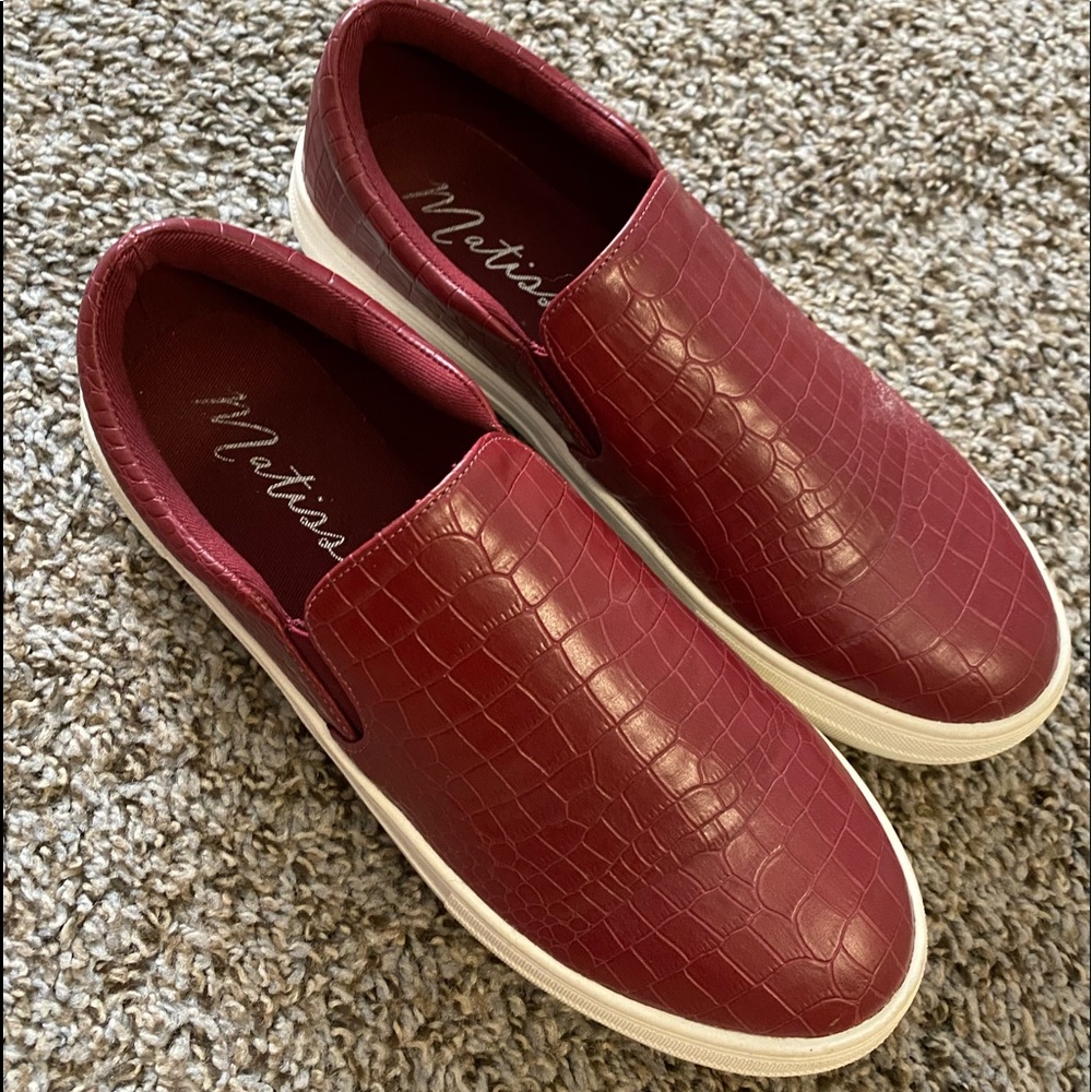 Red Matisse flats